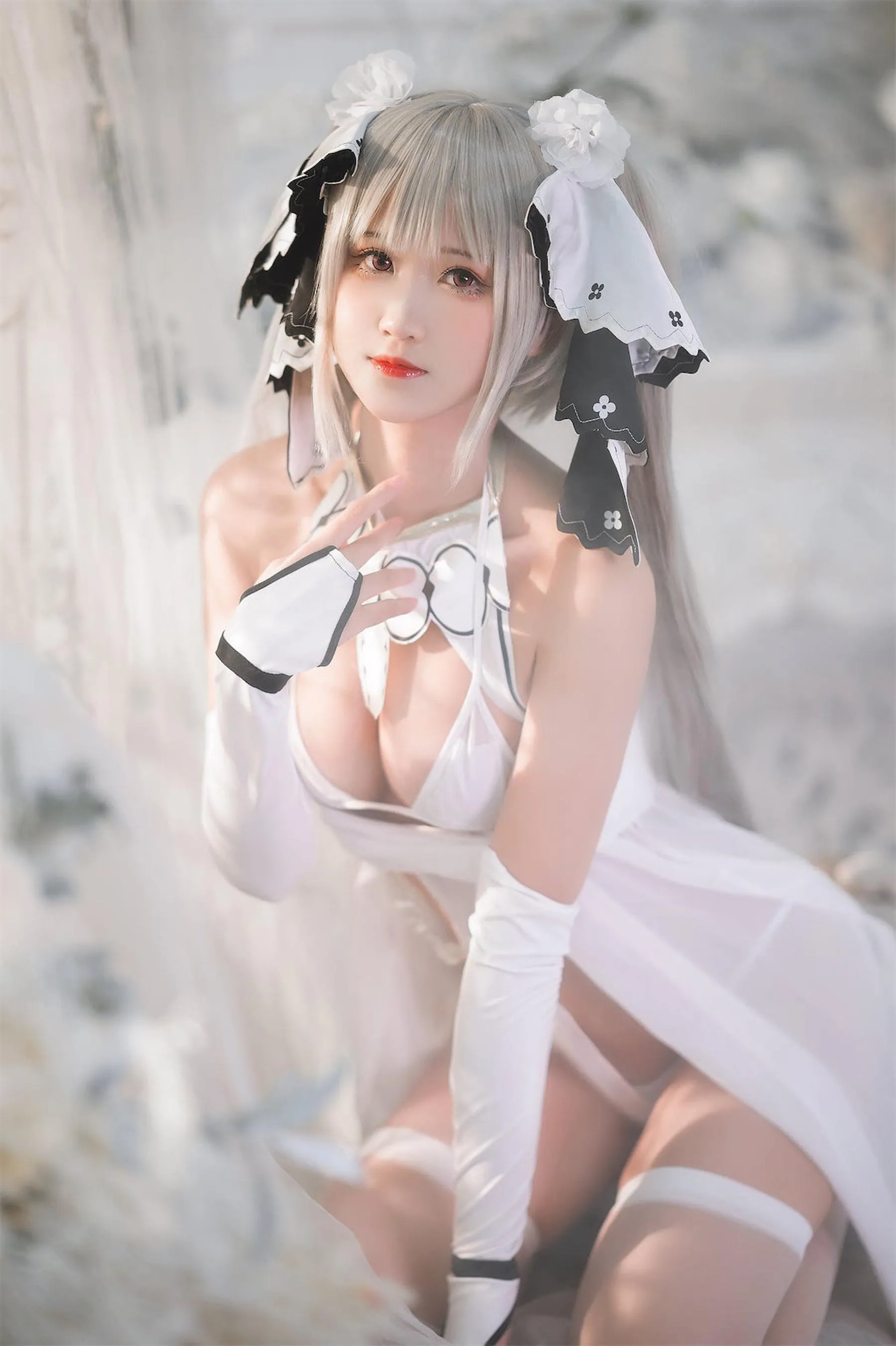 三度_69 – NO.72 可畏白纱 [55P]插图2